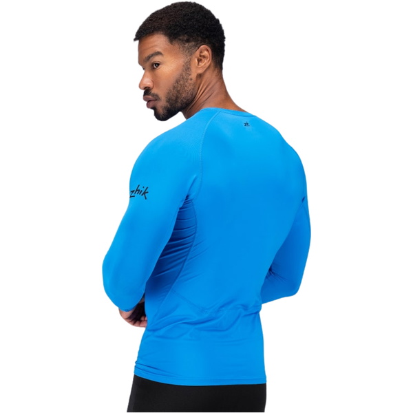 2026 Zhik Mens Eco Spandex LT Long Sleeve Baselayer Top DTP-0163-M-CYA - Cyan